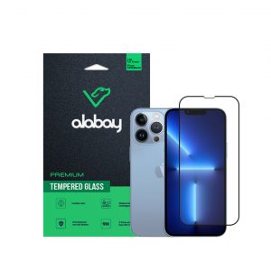 Захисне скло Alabay для iPhone 13/13 Pro/14/16e Anti Static (Black) 29372