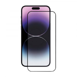 Захисне скло Monblan для iPhone 14 Pro 2.5D Anti Static 0.26mm (Black) 31723