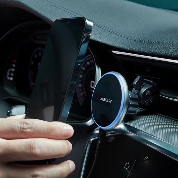 Автотримач з бездротовою зарядкою Acefast D3 Magnetic Wireless Series 14145