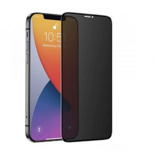 Захисне скло Monblan для iPhone 12 Pro Max 2.5D Anti Peep 0.26mm (black) 31914
