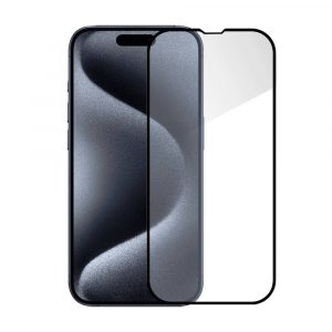 Захисне скло Alabay для iPhone 16/15/14 Pro Anti Static [Dust-Proof] (Black) 31834
