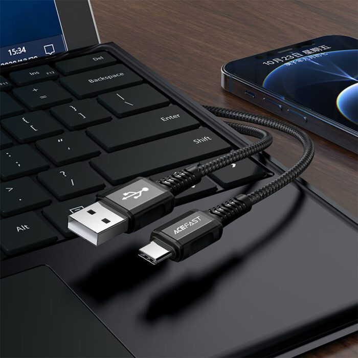 Кабель Acefast C1-04 Aluminium Alloy USB to USB-С 19134