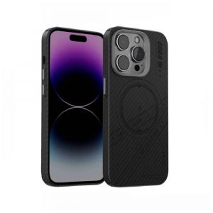 Чохол Blueo для iPhone 15 Pro Max [B48] 600D All-Inclusive Aramid Fiber with Magnetic Series (Black) 33639