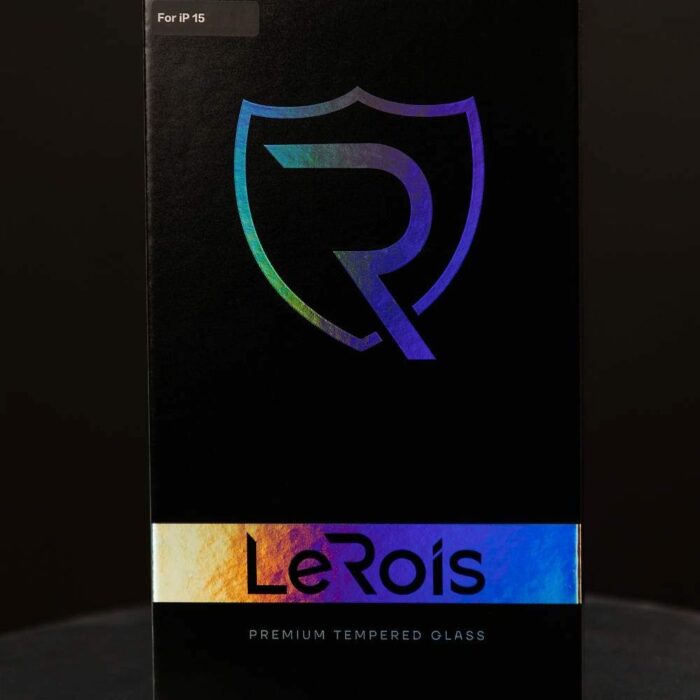 Захисне скло LeRois для iPhone 16/15/14 Pro  [LR15] 3D [+ Matte Back Film] (Black) 21772