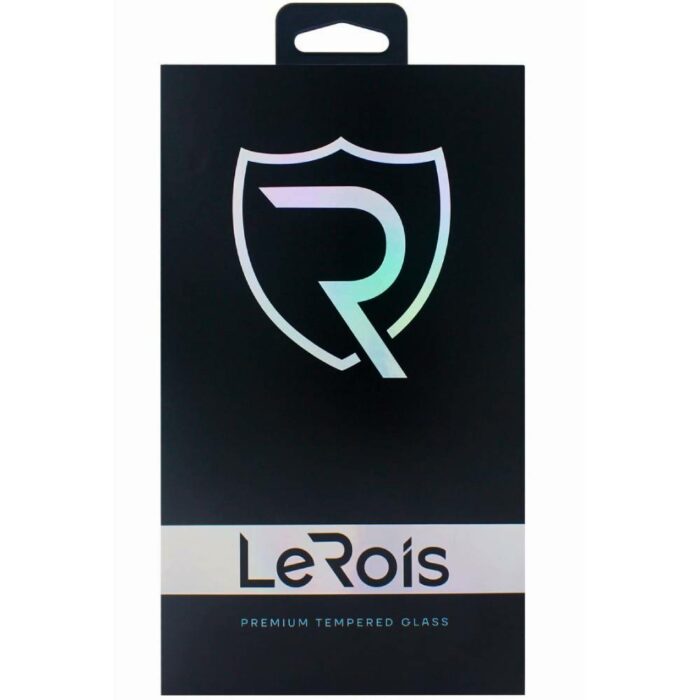 Захисне скло LeRois для iPhone 16 Plus/15 Plus/14 Pro Max [LR15PL] 3D [+ Matte Back Film] (Black) 22136