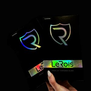 Захисне скло LeRois для iPhone 16 Plus/15 Plus/14 Pro Max [LR15PL] 3D [+ Matte Back Film] (Black) 22515