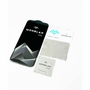 Захисне скло Monblan для Samsung S24/S25 2.5D Anti Static 0.26mm (Black) 23545