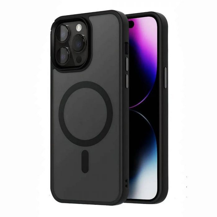 Чохол Monblan для iPhone 13 Pro [MMMt13P] Magnetic Matte Series (Black) 31939
