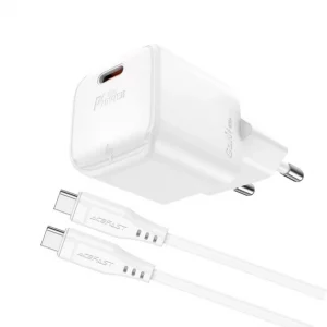 Комплект Acefast A73 Mini PD 20w USB-C + кабель USB-C to USB-C 31296