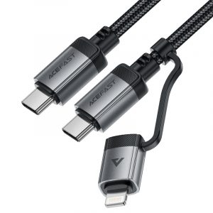 Кабель Acefast C20-01 MFI USB-C to USB-C/Lightning 33077