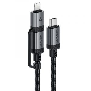 Кабель Acefast C20-01 MFI USB-C to USB-C/Lightning 33078
