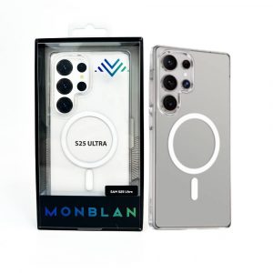 Чохол Monblan для Samsung S24 Ultra [MMCS24U] Magnetic Crystal Series (Transparent) 35270