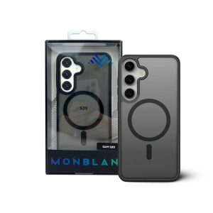 Чохол Monblan для Samsung S25 [MMMtS25] Magnetic Matte Series (Black) 35267