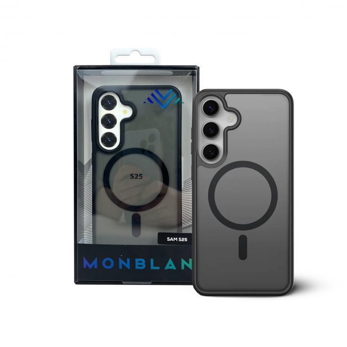 Чохол Monblan для Samsung S25 [MMMtS25] Magnetic Matte Series (Black) 35267