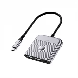 Перехідник Wiwu 3in1 Wi-HB002 Traveling Series [USB-C to USB-C + HDMI + USB3.0] 35607
