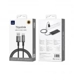 Кабель WiWU Wi-C054 Cyber link USB to USB-C 1m 37121