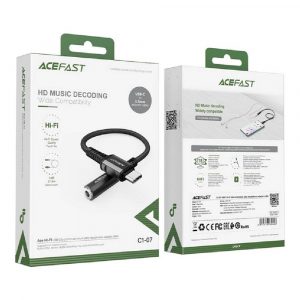 AUX Acefast C1-07 Aluminium Alloy USB-C to 3.5mm 37166
