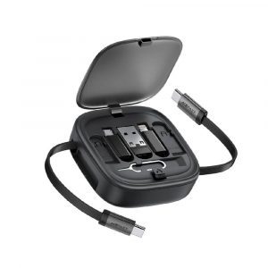 Кабель Acefast J3 USB + USB-C + Lightning Travel Set 37159